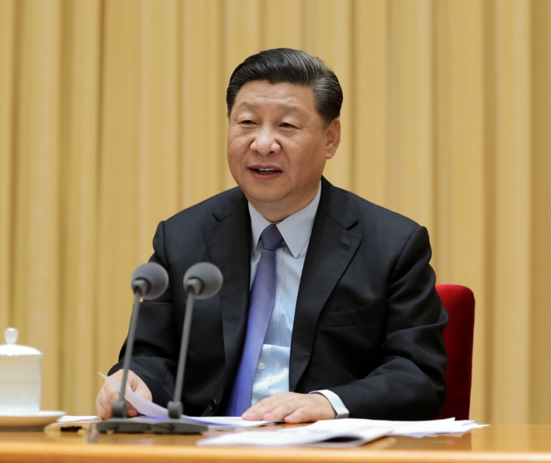 说明:   9月10日,全国教育大会在北京召开。中共中央总书记、国家主席、中央军委主席习近平出席会议并发表重要讲话,代表党中央向全国广大教师和教育工作者致以节日的热烈祝贺和诚挚问候。新华社记者 王晔 摄