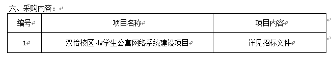 伟德国际1946源于英国双怡校区4#学生公寓网络系统建设项目